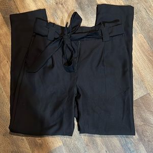Black Tie & Button work pants